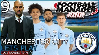 Manchester City Career Mode #9 - FM18 - ON A WET AND WINDY NIGHT WITH STOKE