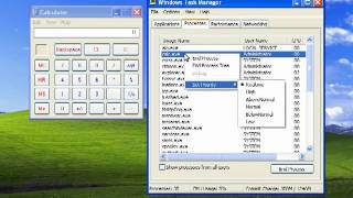Using Task Manager in Windows XP