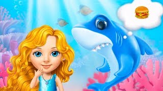 Русалочка Мия кормит Акулу | Sweet Baby Girl Mermaid Life