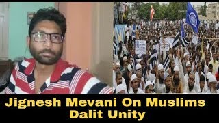 Jignesh Mevani Reaction On Muslim Community || Muslim Dalit Unity