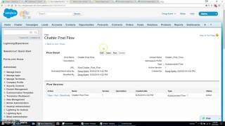How to Run Flow from Page Button in Lightning Experience
