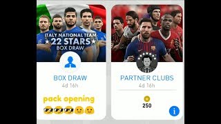 Pes 17 mobile: pack opening