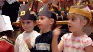 Tucker's preschool Thanksgiving song 1