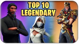 TOP 10 ? BESTE LEGENDARY SKINS | Fortnite Battle Royale Best Of Deutsch German