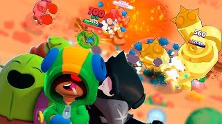 ЛЕГЕНДАРНОЕ ТРИО ПРОТИВ БЕЗУМНОГО БОССА В BRAWL STARS!