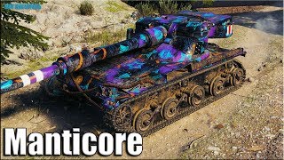 ТОП статист на британском ЛТ-10 ✅ World of Tanks Manticore лучший бой