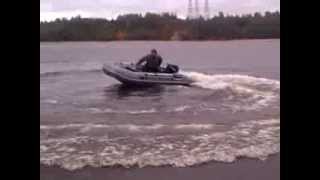Лодка Хантер-335 Мотор Барракуда 15л.с.