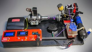 ?Мини Генераторная Установка на Нитро ДВС 2.1cc Своими Руками