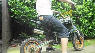 125cc lifan pit bike  part 1