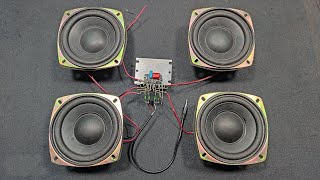 160 watt Audio Amplifier Circuit With TDA 7388