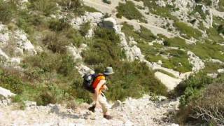 Descente du Mont Puget (Calanques de Luminy - Marseille)