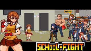 スクールドットファイト (Full Gameplay)