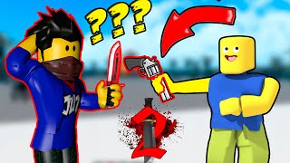 НУБИК НЕ ЗНАЕТ ЧТО ДЕЛАТЬ С УБИЙЦЕЙ В РОБЛОКС ТАЙНА УБИЙСТВА 2 - Murder Mystery 2 ROBLOX