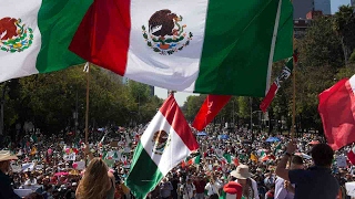 Mexicans hold massive anti-Trump protests around the country