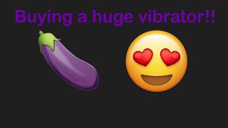BUYING A HUGE VIBRATOR! (Prank call)