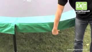 Батуты EXIT JumpArenA 305 (10 Ft) и JumpArenA 366 (12 Ft).