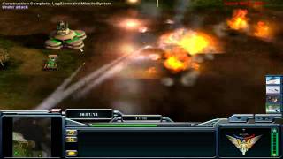 C&C Generals Project Raptor mod : Challenge Granger Vs Tao 1/2  [HD]