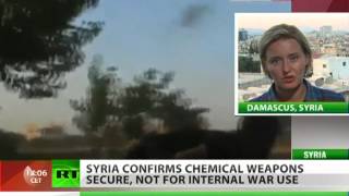 Syria warns will use chemical weapons in case of foreign attack