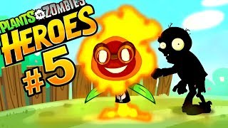 Plants vs Zombies Heroes #5 РЖАВЫЙ РАЗРЯД! РАСТЕНИЯ ПРОТИВ ЗОМБИ ГЕРОИ Веселый мультик про зомби