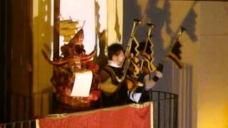 Festa del Fuoco 2015 - l'annuncio dell'araldo -