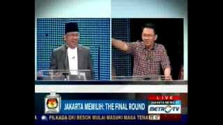 debat nara vs ahok di metro tv tanya jawab