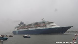 SOVEREIGN saindo de Santos 31/01/2015