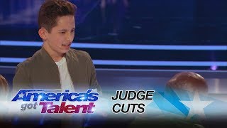 Henry Richardson: Young Magician Performs Unbelievable Card Tricks - America's Got Talent 2017