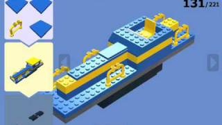 how to make a lego train with the loco of unstopble the movie