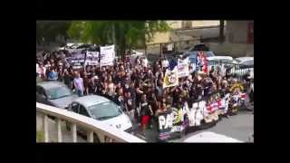 CORTÈGE ULTRAS PARIS.SG A RENNES