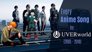 Every Anime Song by UVERworld (2005-2018)