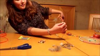 DIY basteltutorial - traumfänger und etagere