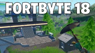 Fortbyte 18 location - Fortnite