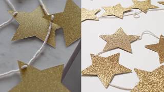 DIY|  Stars Garland