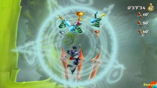 Rayman Legends : 100% No Damage - Toad Story - Castle In The Clouds - Invaded