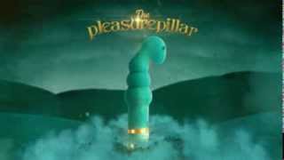 Силиконовый вибростимулятор Зеленая гусеничка THE PLEASUREPILLAR 0995-05-BX