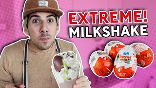 KINDER SURPRISE MILKSHAKE MET 27 EIEREN!