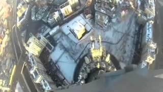 Most dangerous Climb 557ft - NO Gear  Stalin's skyscraper