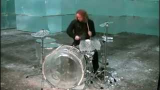 Epic Videos - Guy Plays The Drums with Glass Instruments