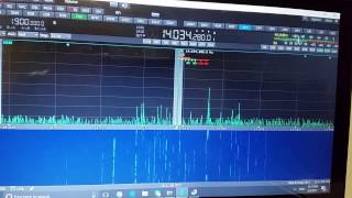 New ColibriNANO SDR HF USB Receiver 20m quick test