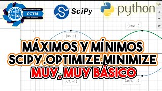 ???? ¿Cómo obtener el máximo, utilizando minimize de Scipy? | Optimize |¡Muy básico! | Python