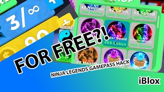 NINJA LEGENDS FREE GAMEPASS | ROBLOX EXPLOIT