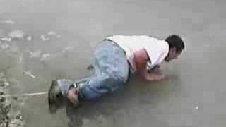 PEEING ON ICE
