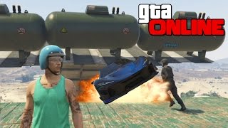 GTA 5 Online - Гранаты vs Трюкачи! (Snipers vs Stunters)