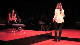 Sharon Zaga and Emily Cohen at TEDxDF