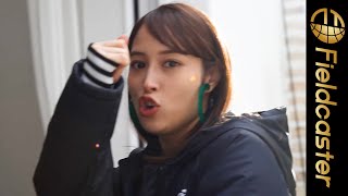 広瀬アリスがスタッフと「うぇ〜い！」。自ら撮影を盛り上げる姿が素敵…