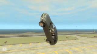 GTA IV - MERCEDES C 180 COMBI CRASH TESTING
