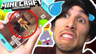 GLI SCP 096 SONO ENTRATI NEL MIO MONDO DI MINECRAFT POCKET EDITION!!