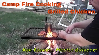 Camp Fire Cooking | Grilled Chicken
