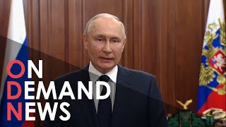 Vladimir Putin: Russia Facing ‘Colossal Threat’ Over Wagner Mutiny