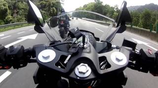 Ktm rc 390 & kawasaki z800 ride santai 9/3/2017